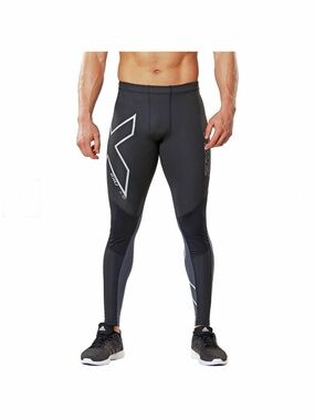 Men’s🧔🏻‍♂️2XU Wind Defense & MCS Thermal Compression Tights👖Sz L